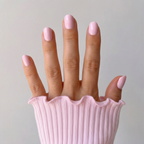 Petal Blush Natural Extra Short Press-On Nails — Baby Pink