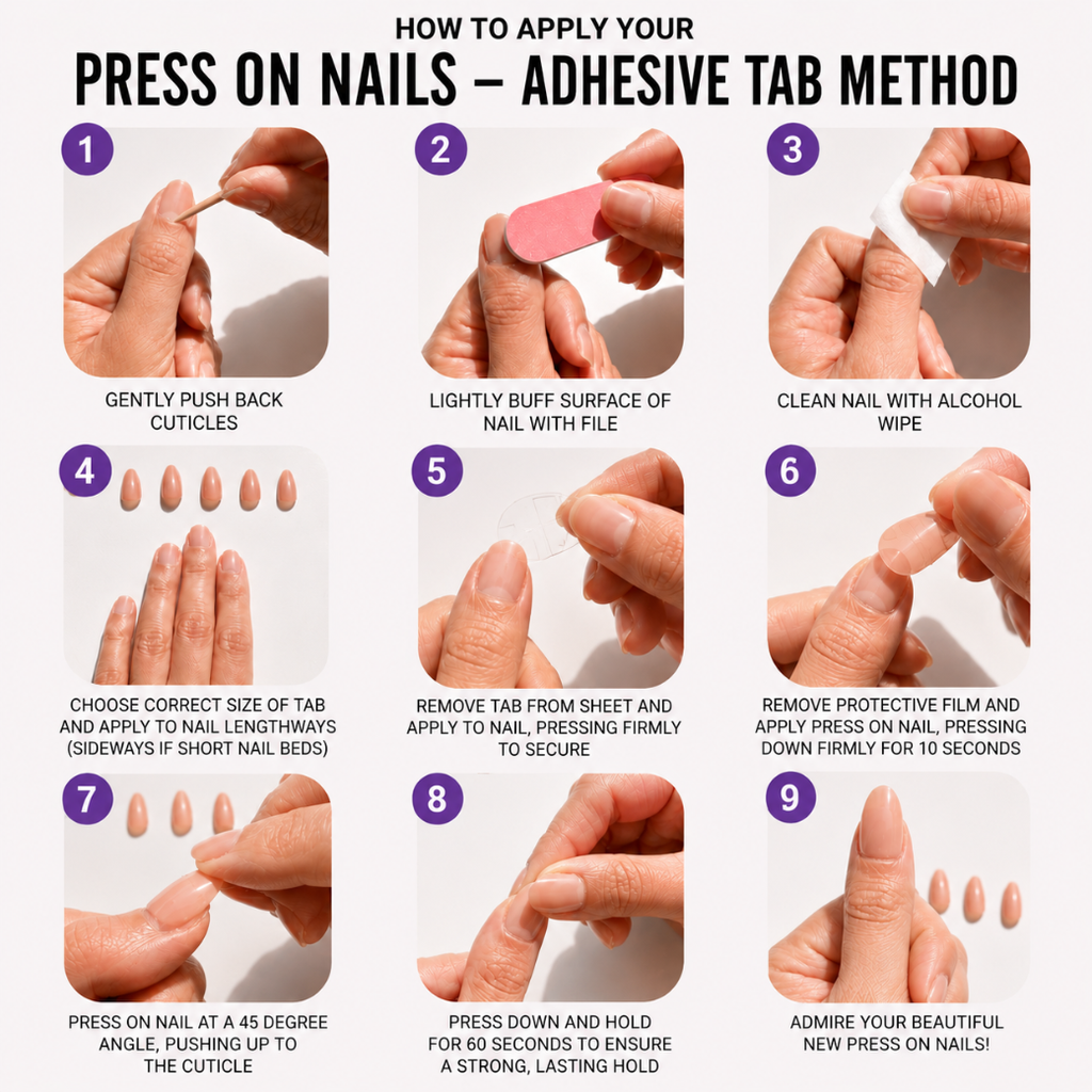 Angel Glow Almond Medium Press-On Nails — Iridescent Nude Pink