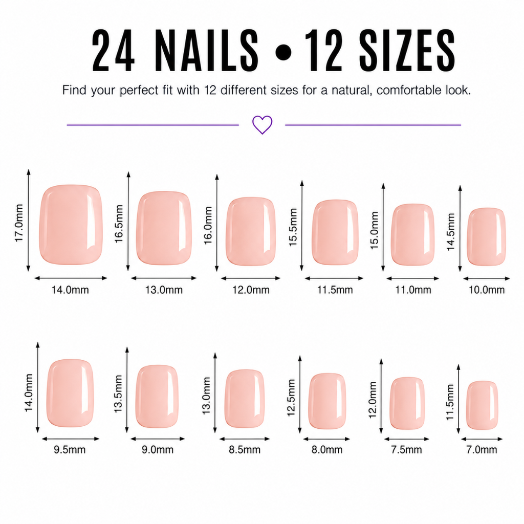 After Dark Natural Extra Short Press-On Nails — Champagne Cat Eye