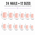 Ruby Eclipse Natural Short Press-On Nails — Burgundy Cat-Eye