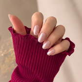 Bella press-on nails — worn lifestyle hero