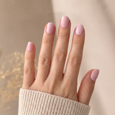 Posy press-on nails — worn lifestyle hero
