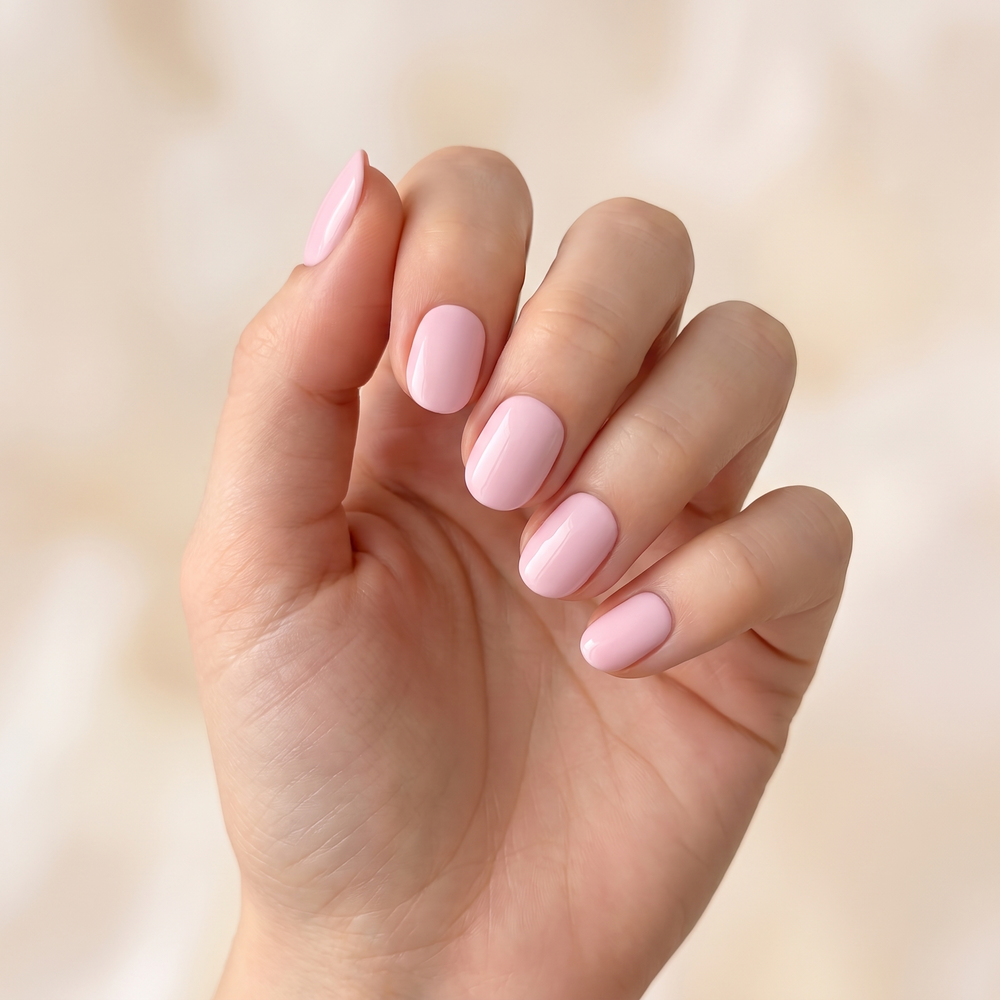 Fondant press-on nails — worn lifestyle hero